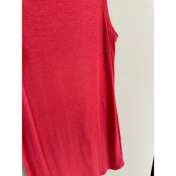 Alternative‎ Earth Apparel Womens Red Tank Dress S polyester solid round neck - Picture 3 of 7